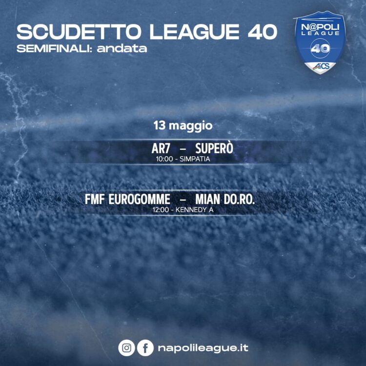 Scudetto League 40. Insidia AR7 per la Superò, la FMF sfida il Mian